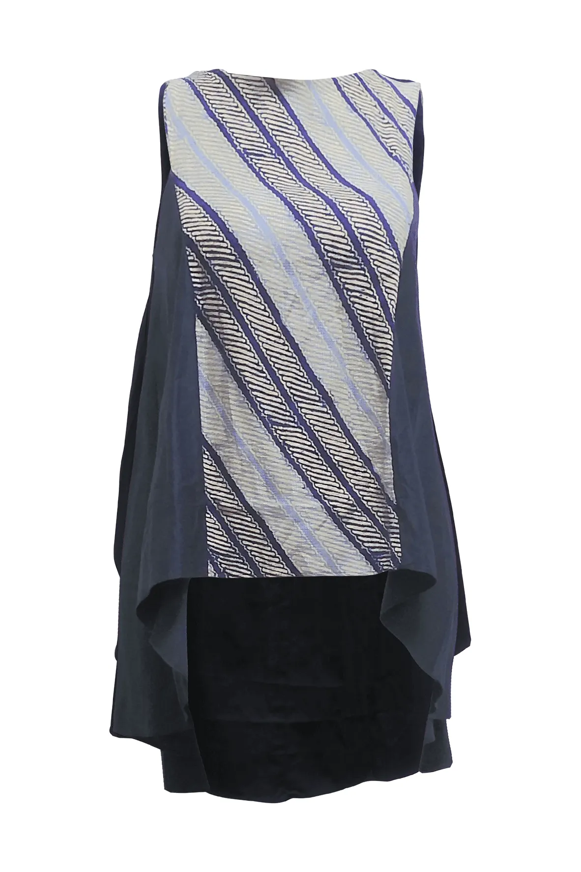 61 Parang Stripes Flying Batik Top