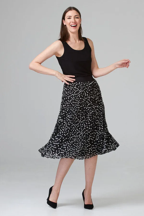 Joseph Ribkoff Polka Dot Skirt