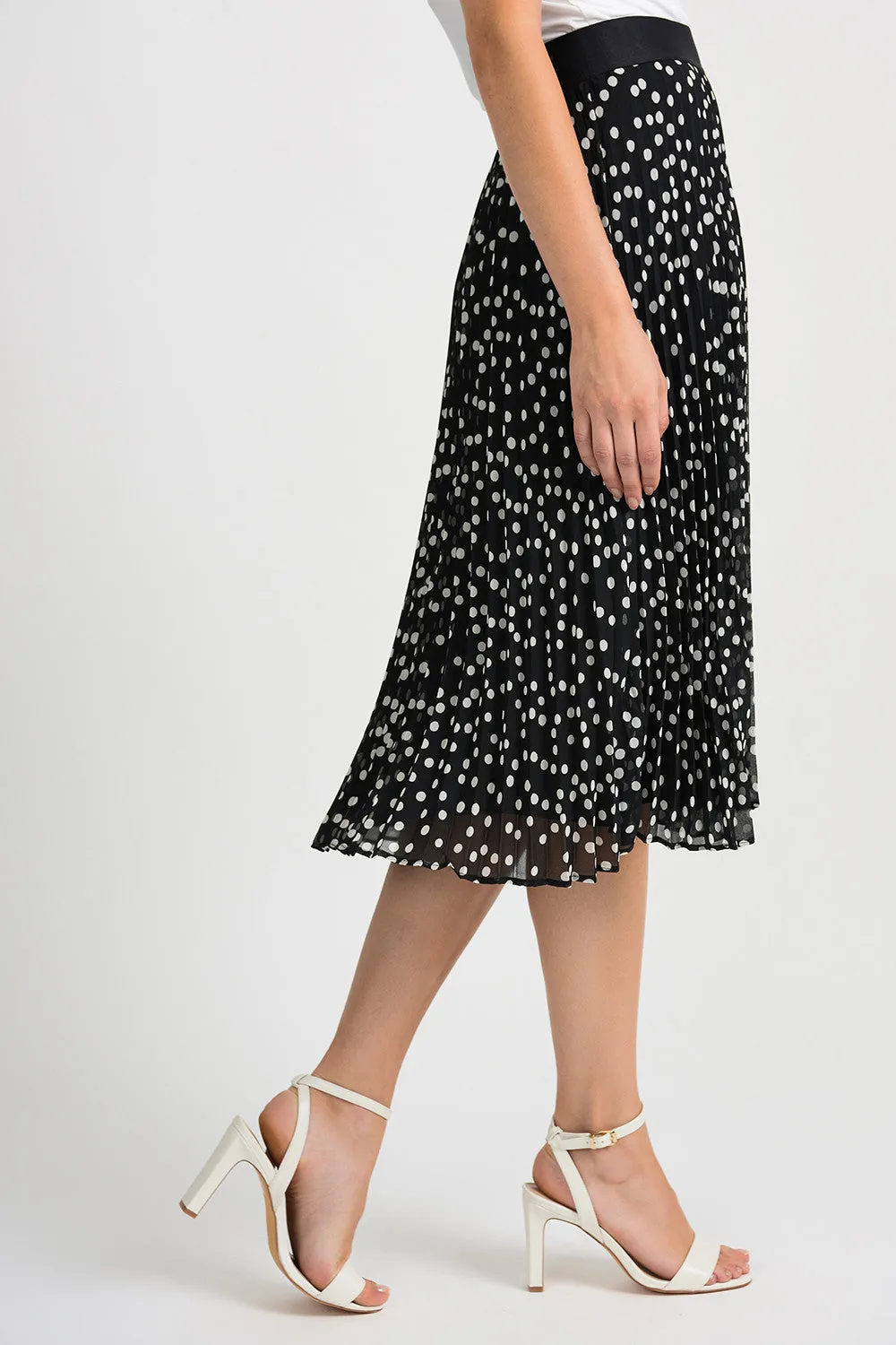 Joseph Ribkoff Polka Dot Skirt