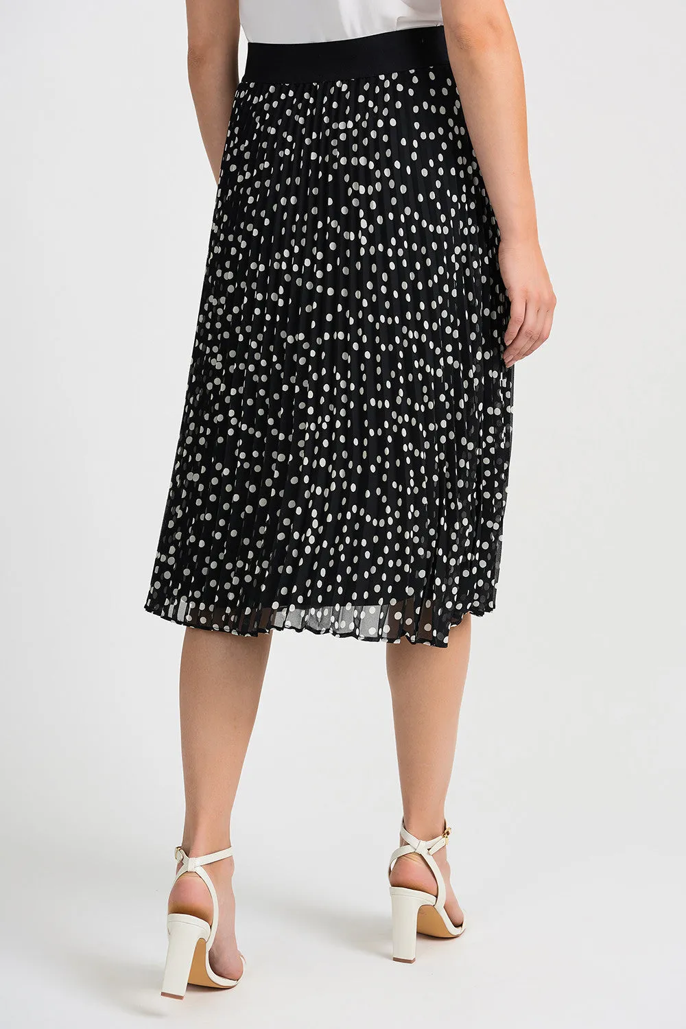 Joseph Ribkoff Polka Dot Skirt
