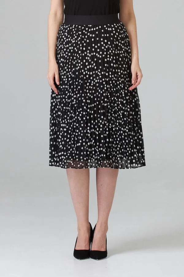 Joseph Ribkoff Polka Dot Skirt