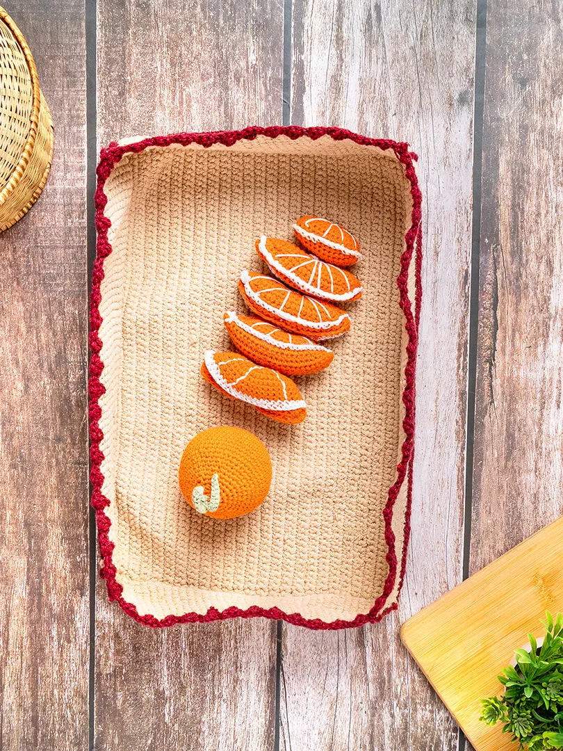 Set of Orange and Orange Wedges