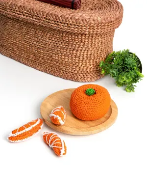 Set of Orange and Orange Wedges
