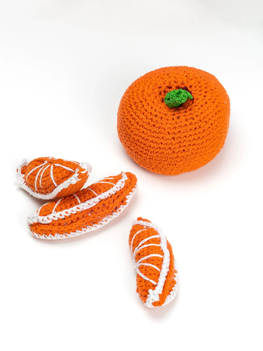 Set of Orange and Orange Wedges