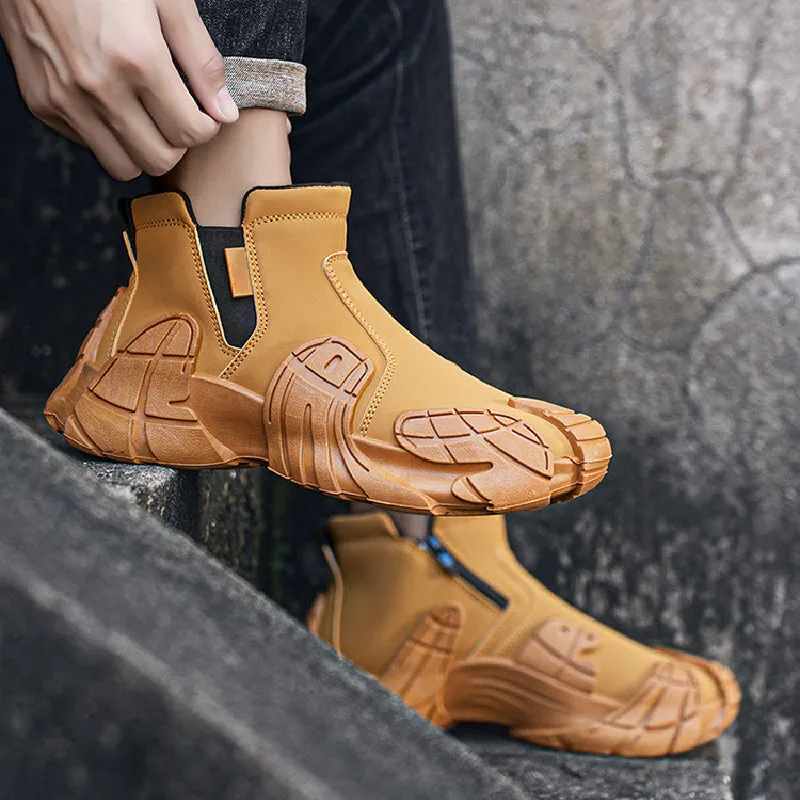Trendy New ProductsMen's Rugged High-Top Utility Fashion Shoes