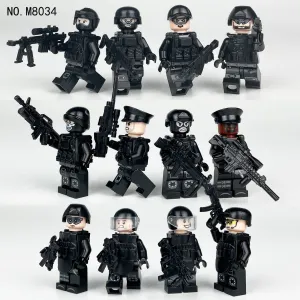 Valor Guard SWAT - Elite Special Tactics - 12 Man Team - Mil-Blox