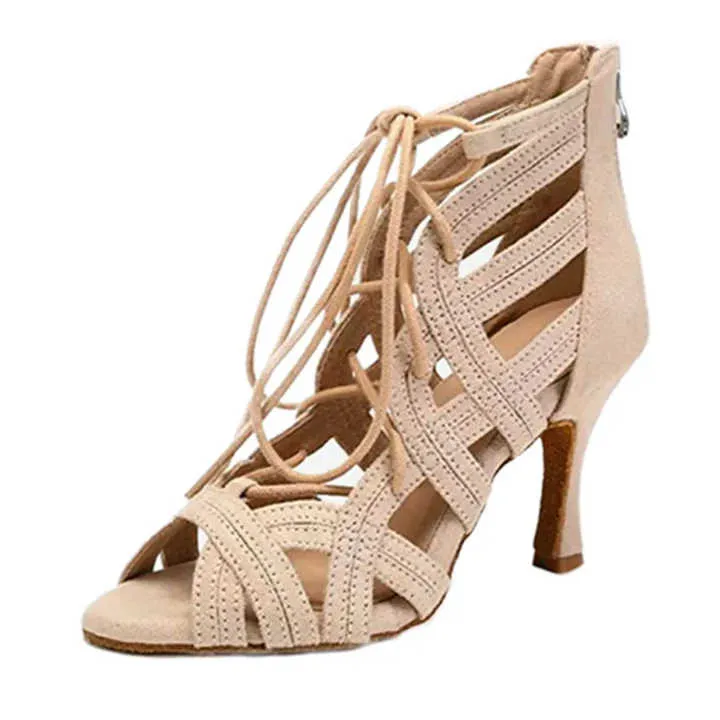 Women's Latin Dance Shoes-أحذية رقص لاتينية نسائية